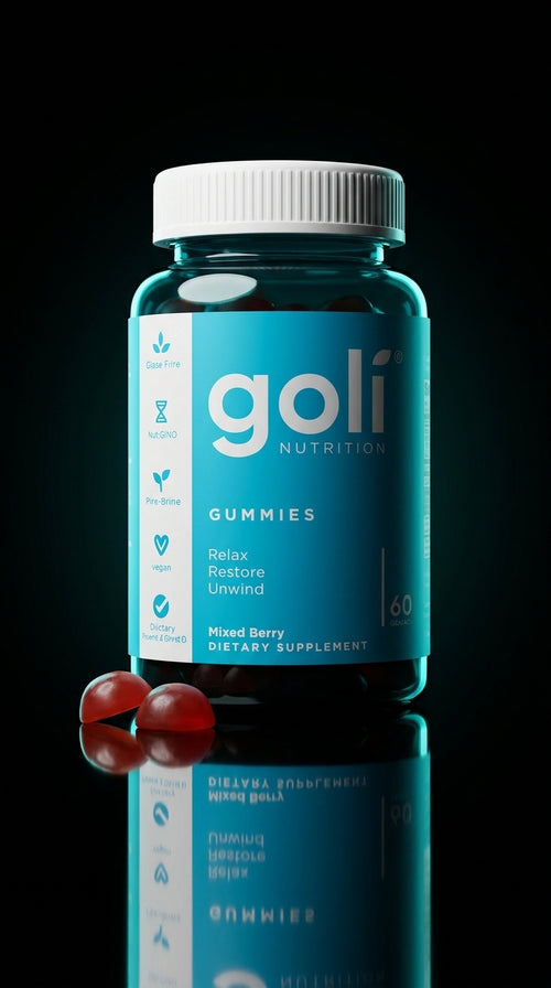 Goli Ashwagandha - foto premium de estudio
